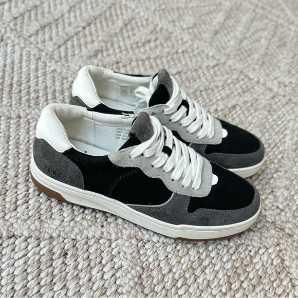 Madewell Court Sneakers in Dark Colorblock Nubuck and Suede women size 7,5 - Picture 2 of 8